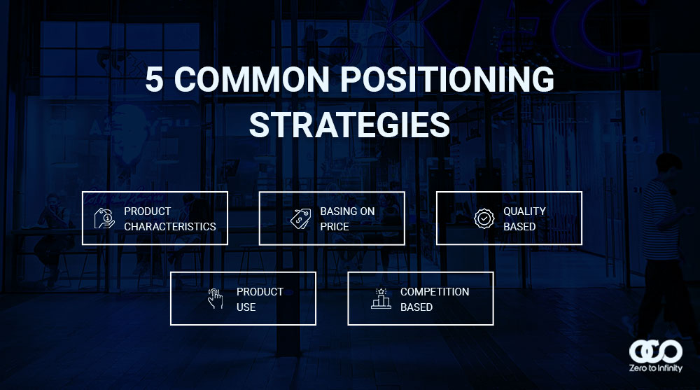 What are 5 common brand positioning strategies